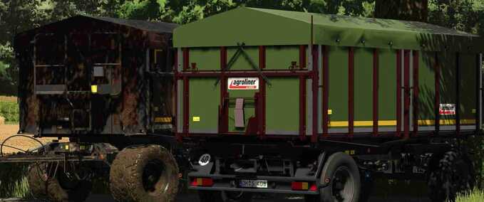 Auflieger Kröger Agroliner HKD 302 OLD Landwirtschafts Simulator mod