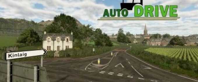 AutoDrive-Kurse für Kinlaig-Karte Mod Image