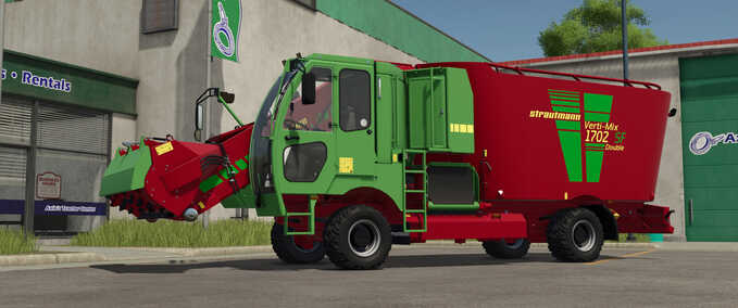 manure spreader Strautmann VertiMix 1702 Farming Simulator mod