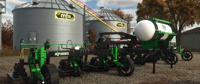 Sonstige Anbaugeräte KinnanFAB Big Burn Landwirtschafts Simulator mod