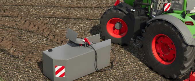 Sonstige Anbaugeräte 1000L Diesel-Tank Landwirtschafts Simulator mod