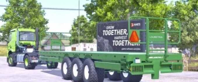 Auflieger Laumetris PTL-20R Landwirtschafts Simulator mod