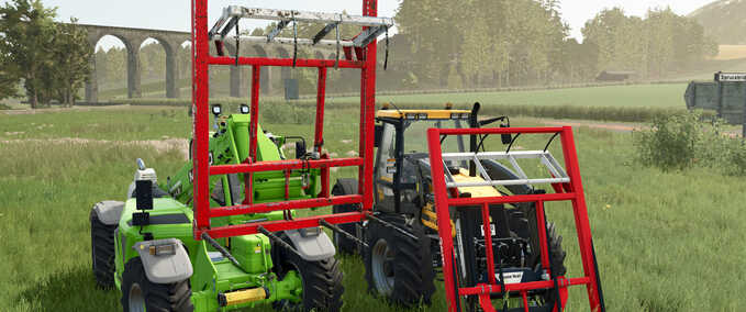 Frontlader Altec M44SR Ballengabel Landwirtschafts Simulator mod