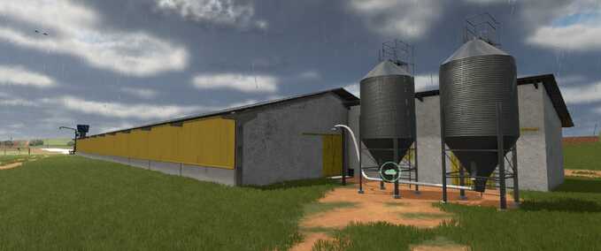 Tierställe Schweinestall und Mistlager Landwirtschafts Simulator mod