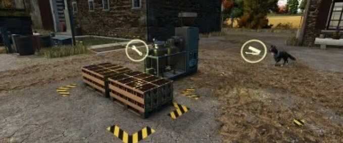 Fabriken Getreide-Mehlfabrik Landwirtschafts Simulator mod