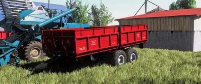 Auflieger 1PTS-9 Anhänger Landwirtschafts Simulator mod