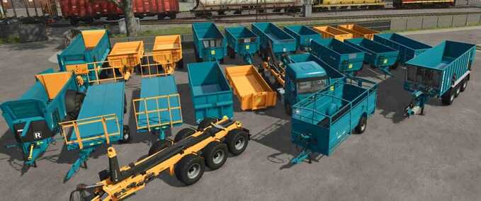 Sonstige Anhänger Rolland Anhänger Pack Landwirtschafts Simulator mod