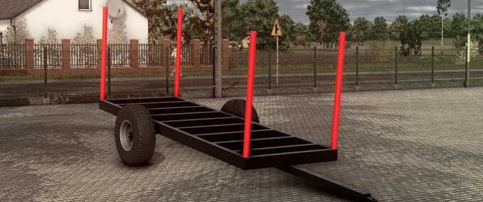 Sonstige Anhänger Holzanhänger Landwirtschafts Simulator mod