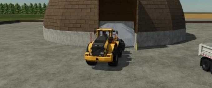 Platzierbare Objekte ODOT Salzlagerhalle Landwirtschafts Simulator mod