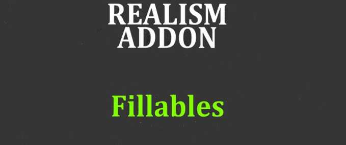 Realismus Addon: Füllgewicht & Kapazitätssystem Mod Image