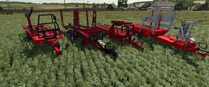 Verbesserte Ballensammelwagen Mod Image