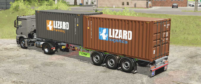 Fliegl Container Pack Mod Image
