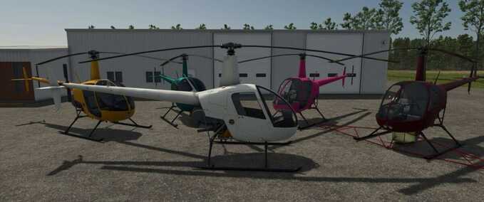 Robinson R22 Hubschrauber Mod Image