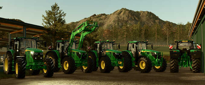 John Deere 6M Mittelrahmen Serie Mod Image