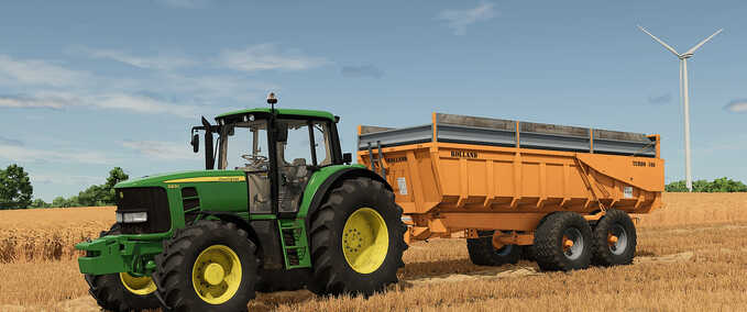 Auflieger Rolland Turbo 160 Landwirtschafts Simulator mod