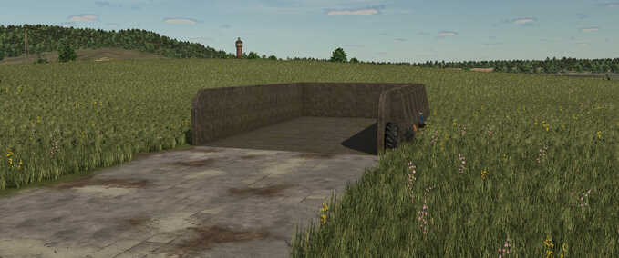 Silos Polnisches Silagesilo Landwirtschafts Simulator mod