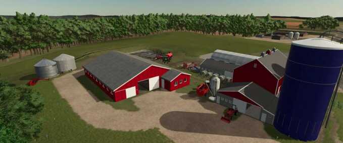 Tierställe Polnischer Kuhstall Landwirtschafts Simulator mod