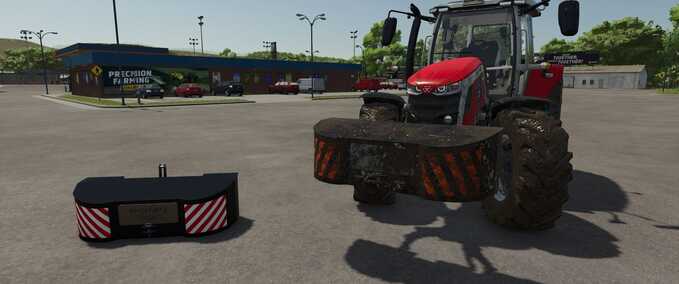 Gewichte Proforge 1T Gewicht Landwirtschafts Simulator mod