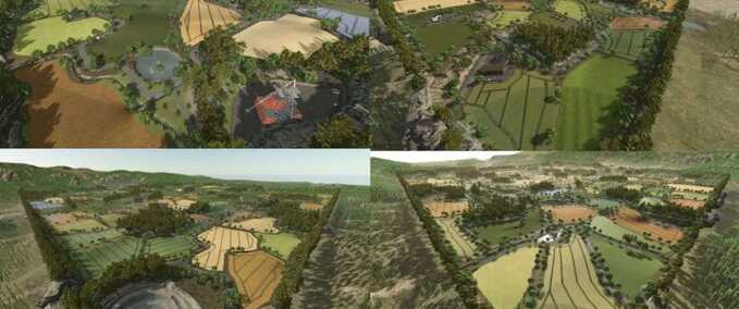 Maps La Plaine Landwirtschafts Simulator mod