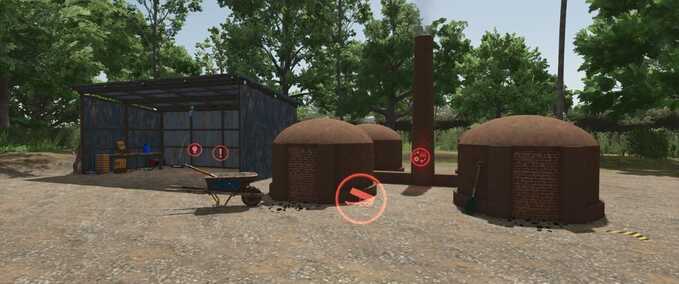 Fabriken Kohlefabrik Landwirtschafts Simulator mod