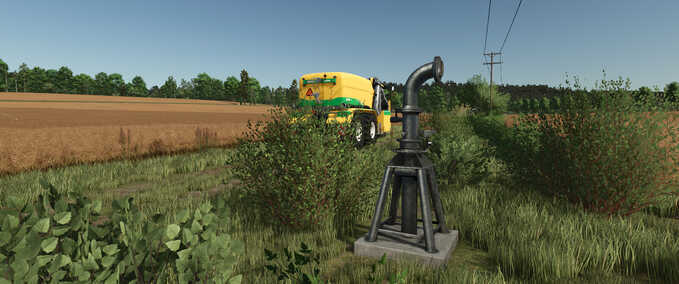 Platzierbare Objekte Gülle-Feldrandlager Landwirtschafts Simulator mod
