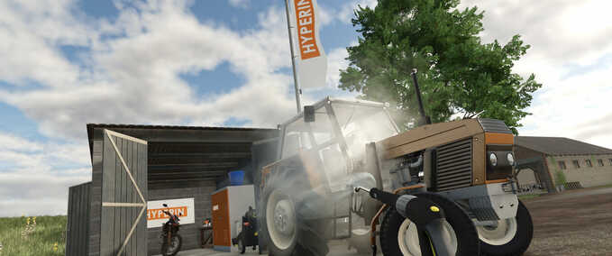 Platzierbare Objekte HYPERIN Geräteschuppen mit Hochdruckreiniger Landwirtschafts Simulator mod