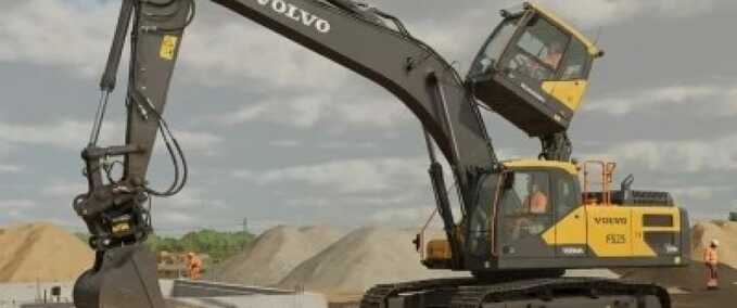 Volvo EC300EL VA Verstellbare Kabine Mod Image