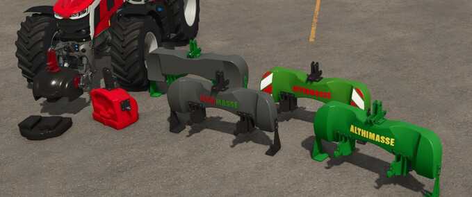 Gewichte Althimasse Gewichte Pack Landwirtschafts Simulator mod