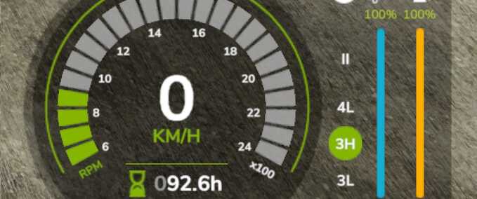 Fahrzeugstatus-HUD Mod Image