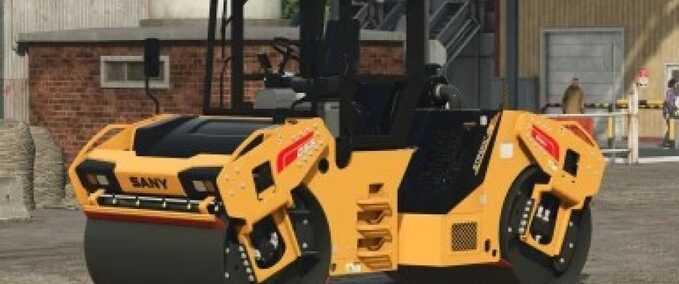 Sonstige Fahrzeuge Sany STR110C-10 Tandemwalze Landwirtschafts Simulator mod