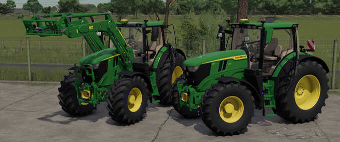 John Deere 6R 175-215 Mod Image