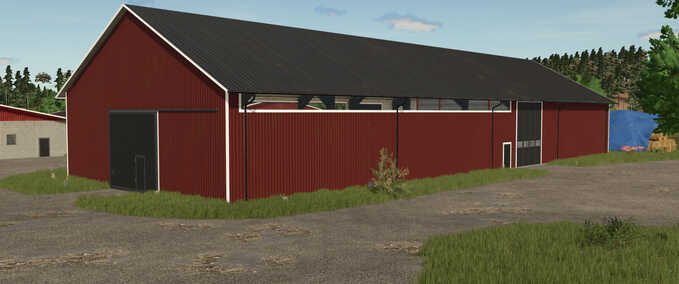 Getreidelager und Maschinenhalle Mod Image