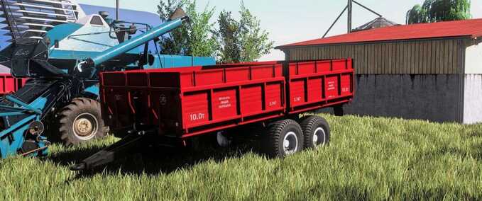 Auflieger 1PTS-9 Anhänger Landwirtschafts Simulator mod