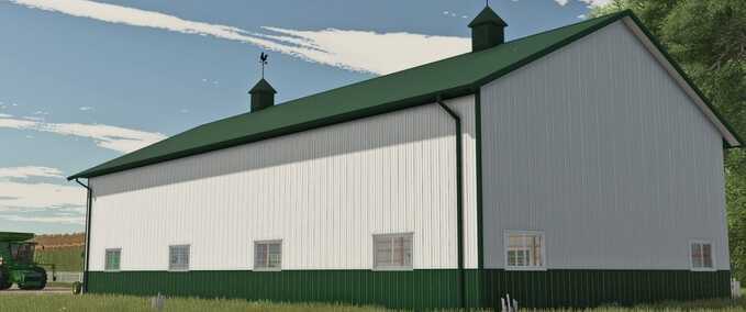 Schuppen Ständerbauhalle Landwirtschafts Simulator mod