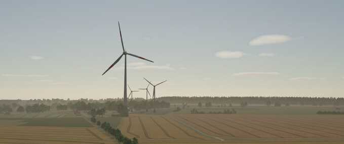 Gebäude mit Funktion Windkraftanlagen-Paket Landwirtschafts Simulator mod