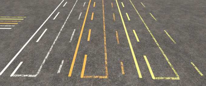 Dekoration Bodenlinien-Dekorationen Landwirtschafts Simulator mod