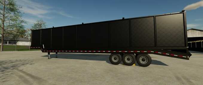 Dropdeck-Anhänger - Ballen Autoload Mod Image