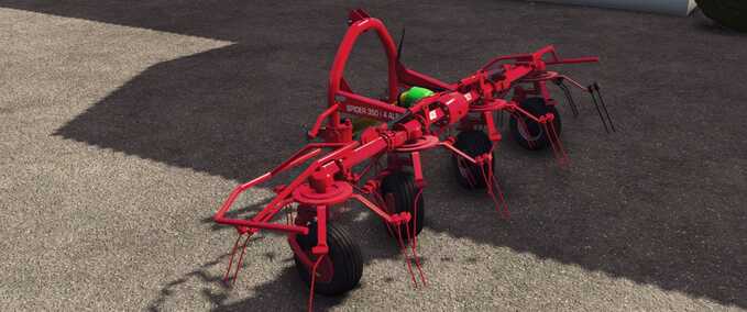 Schwader & Wender SIP Spider 350/4 ALP Landwirtschafts Simulator mod