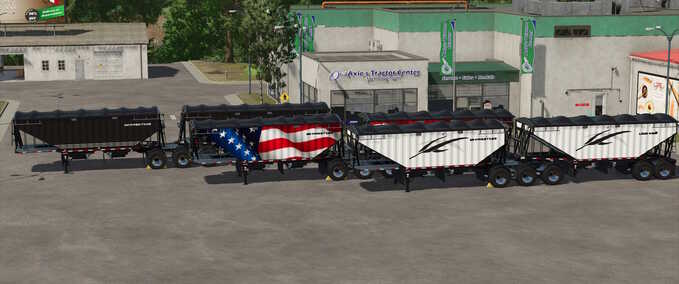 Überladewagen Prestige Super B Anhänger Landwirtschafts Simulator mod