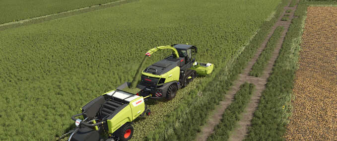 Zerhäckseltes Stroh Addon Mod Image