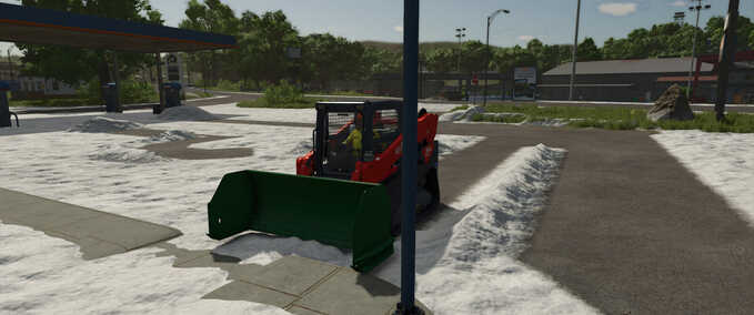 Sonstige Anbaugeräte Lizard Schneepflug Landwirtschafts Simulator mod