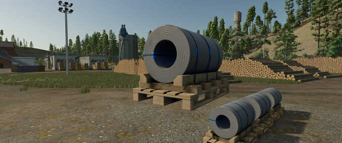 Platzierbare Objekte Tragbare Paletten - Silverrun Forest Landwirtschafts Simulator mod