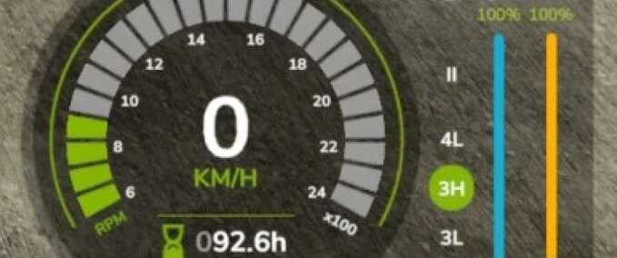 Fahrzeugstatus-HUD Mod Image