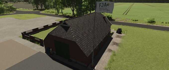 Decoration FJA Flag Farming Simulator mod