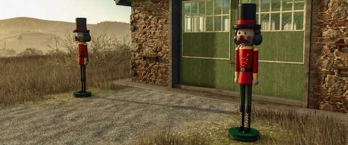 Decoration Christmas Nutcracker Farming Simulator mod