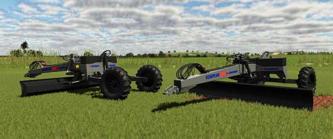 Other Implements Scarabelot Hydraulic Reversible Leveling Blade Farming Simulator mod