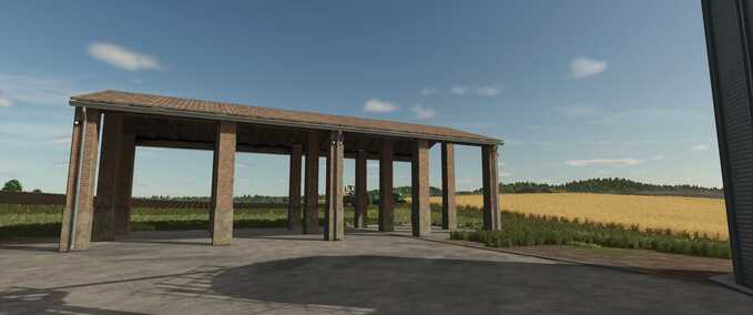 Schuppen Geräteschuppen Landwirtschafts Simulator mod