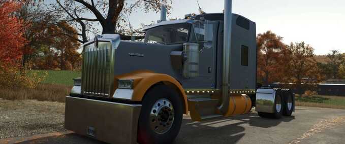 LKWs Kenworth W900L Landwirtschafts Simulator mod