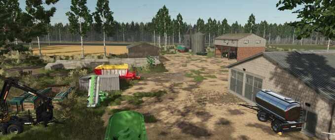 Maps Põllu Küla Landwirtschafts Simulator mod