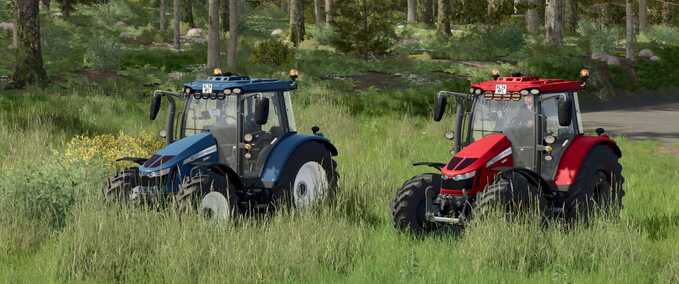 Tractors Massey Ferguson 5S Multicolor Farming Simulator mod